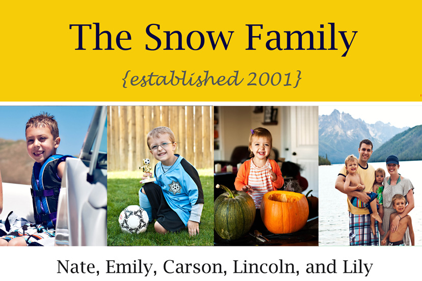 The Snow Family