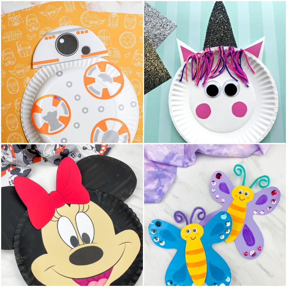 Paper Plate Crafts for Kids - Over 20 Ideas