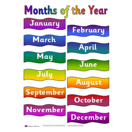 free clipart for teachers months of the year - photo #5