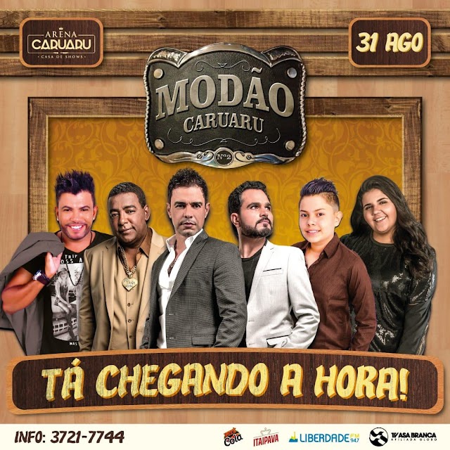 Sertanejo, pagode e brega fazem a mistura do Modão Caruaru 2019