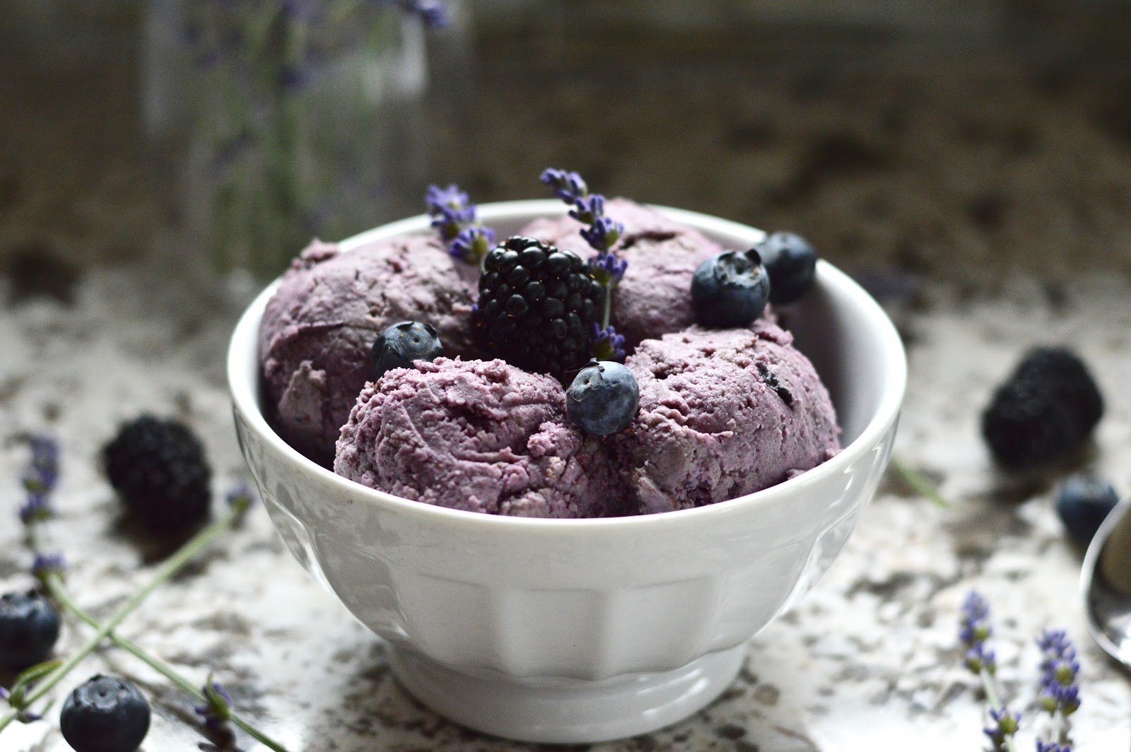 Pure and Simple Nourishment Paleo Double Berry Coconut Ice Cream