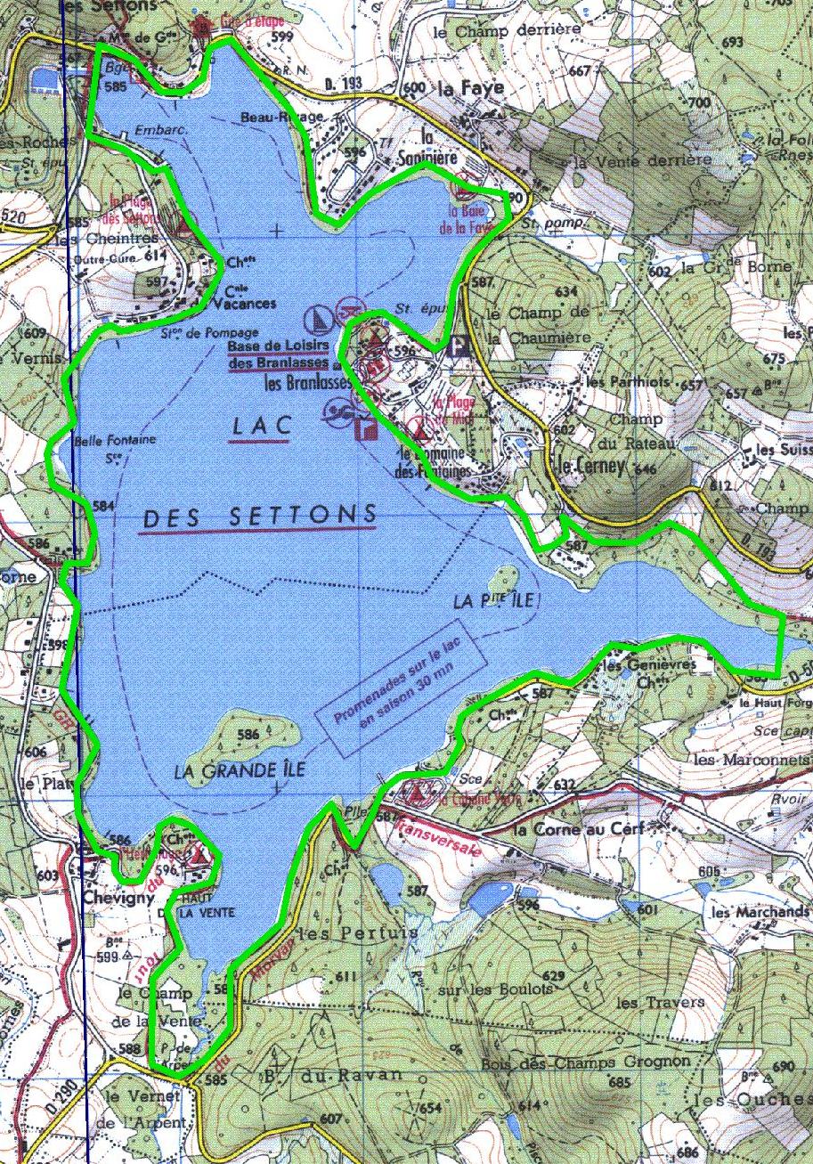 Les randonneurs du mercredi le tour du lac des Settons Les randonneurs du mercredi le tour du lac des Settons