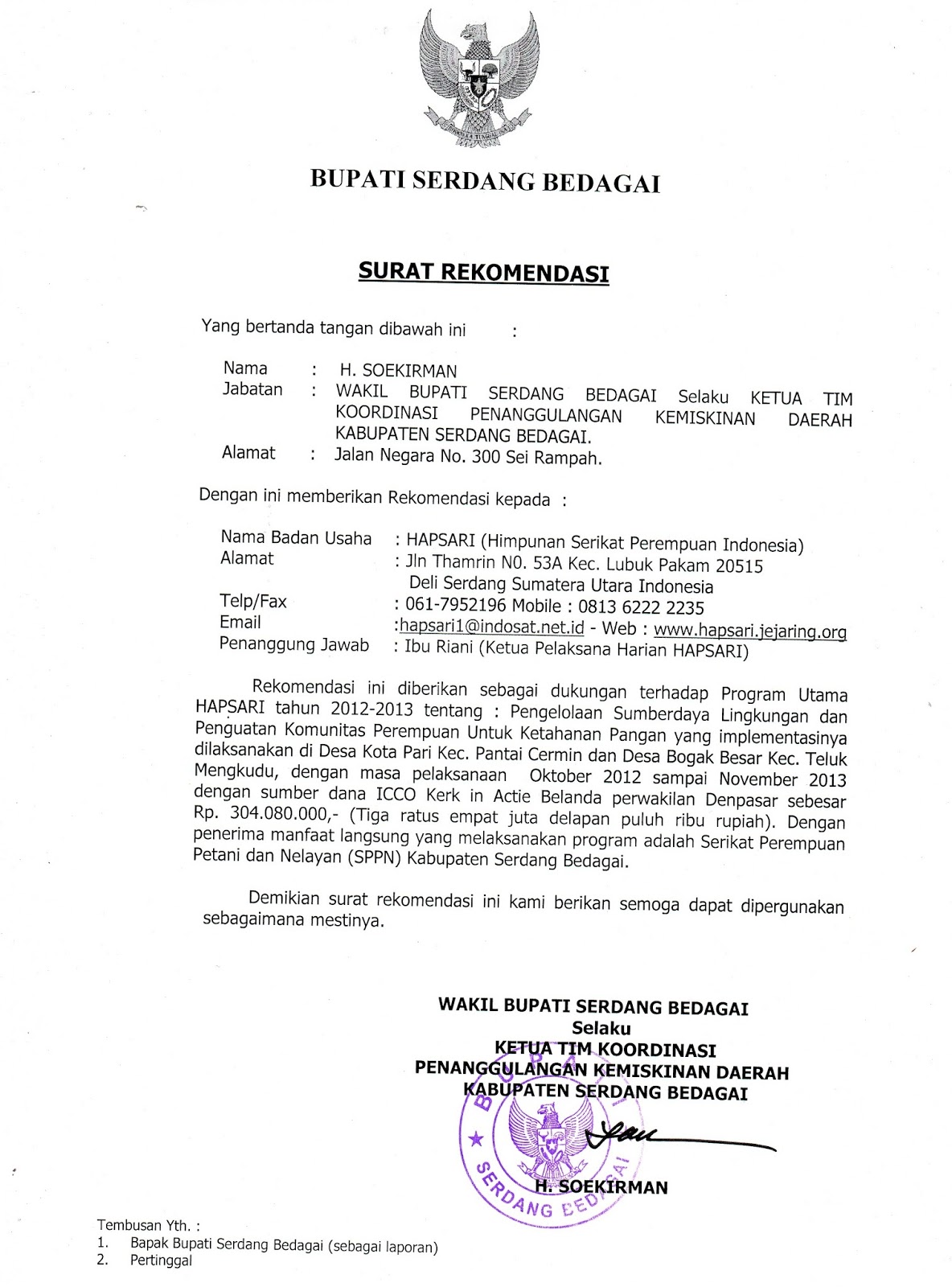 Contoh Surat Referensi Dagang Dari Perusahaan Contoh Surat