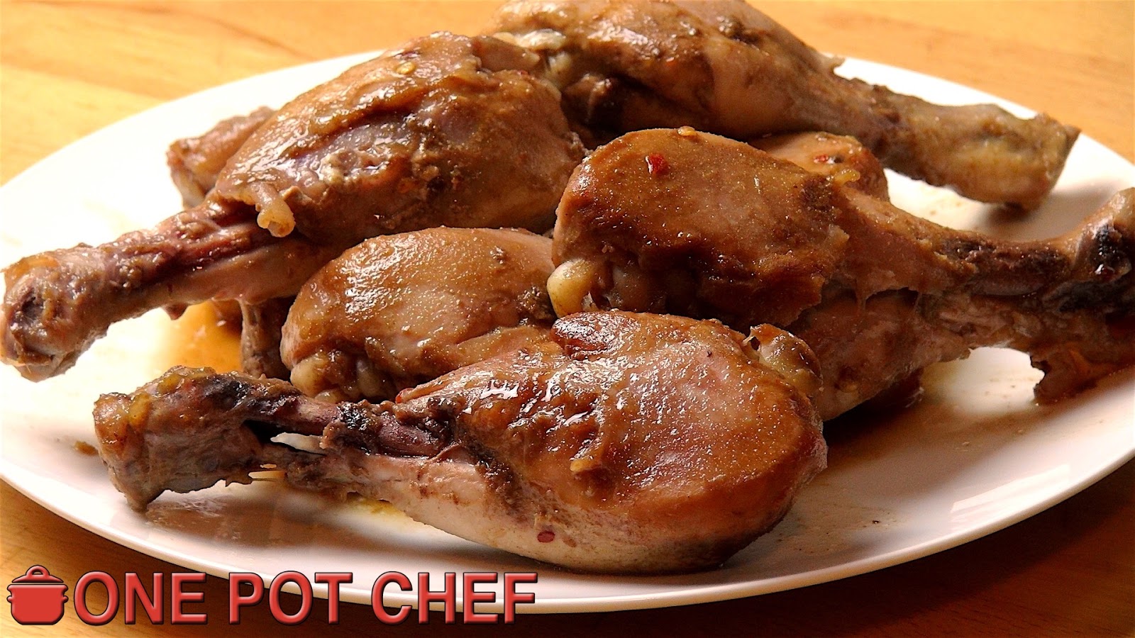 The One Pot Chef Show Slow Cooker Orange Chicken Drumsticks One Pot Chef