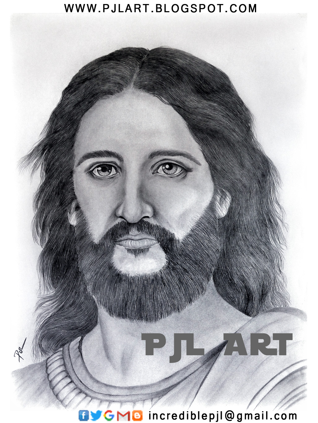 WWW.PJLART.BLOGSPOT.COM: Jesus Christ concept Sketch