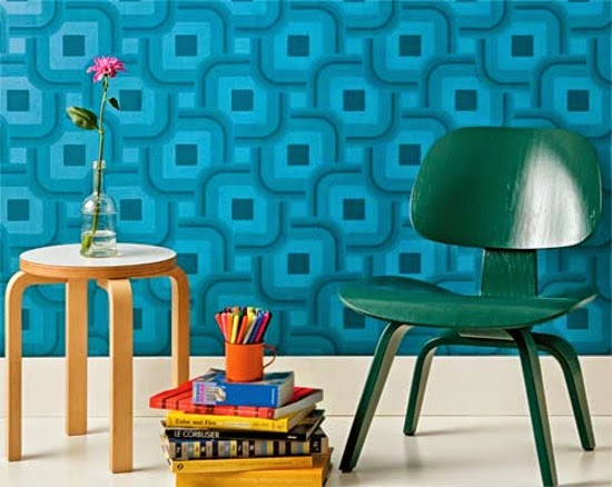 Cool interior design ideas Which one include the redesign with wallpaper