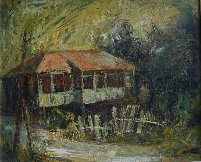 Грузинский художник. Zurab Janiashvili
