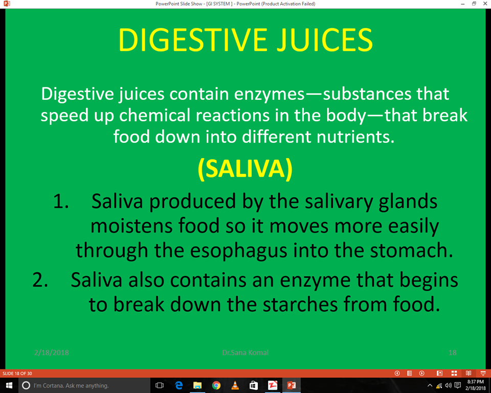 Dr. Adnan stomach enzyme digestive juice