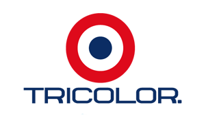 Tricolor Logo, Tricolor Logo vektor, Tricolor Logo vector