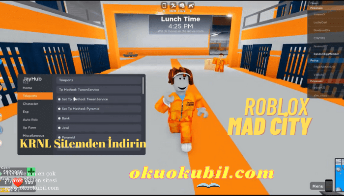 ROBLOX Mad City Autofarm Çalışan Script Hilesi Yeni İndir 2021