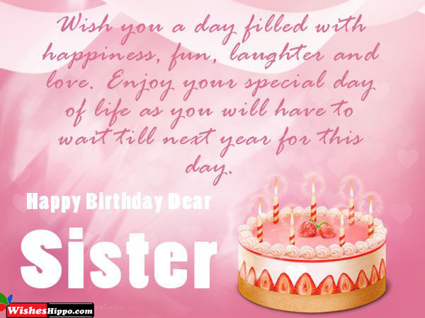 149+ Happy Birthday Wishes for Elder Sister Image Quotes - WishesHippo