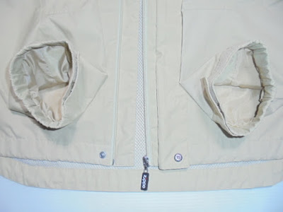 前立て 比翼仕立て スナップボタン 両袖口