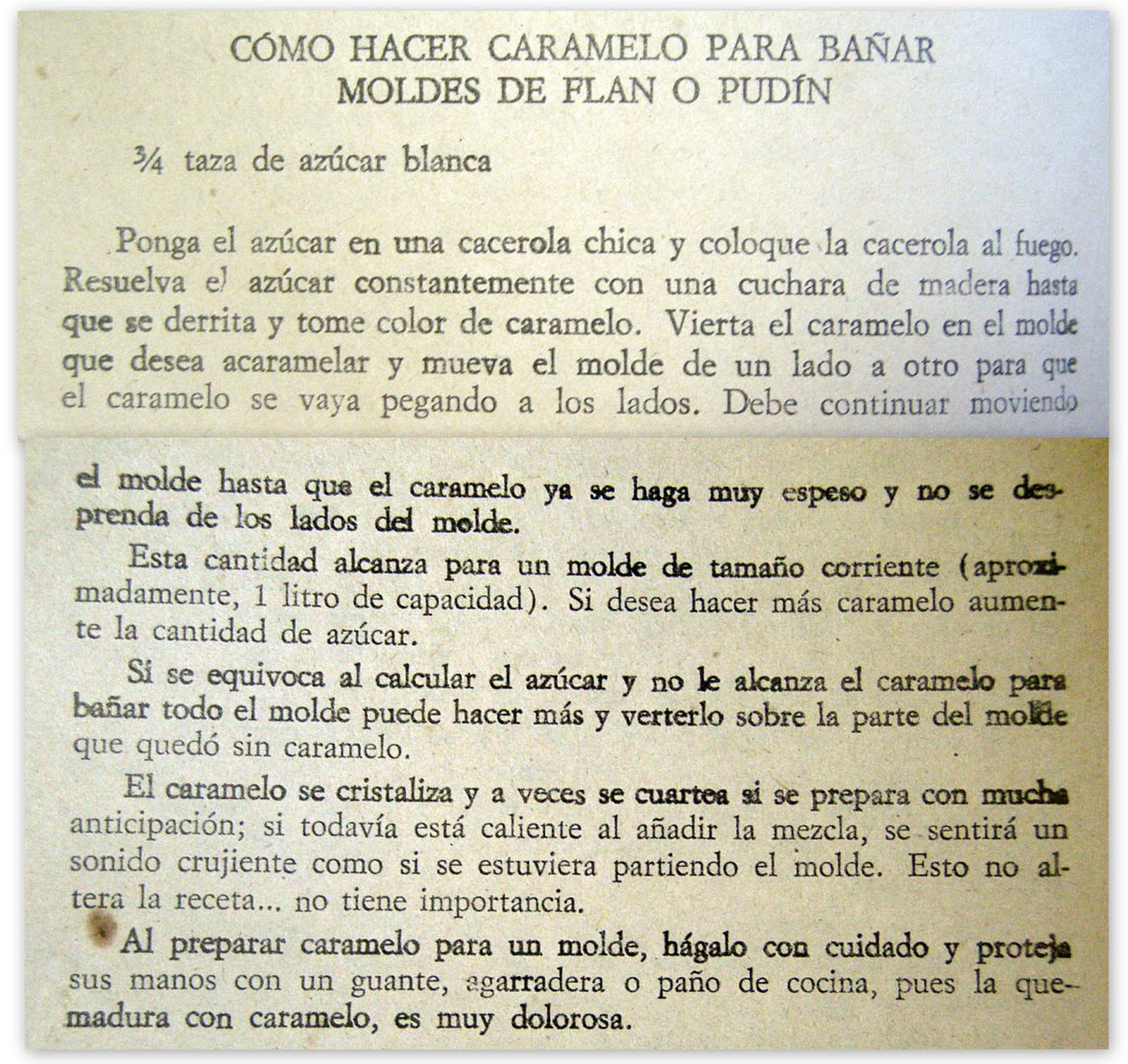 Pudín de Pan (Receta)