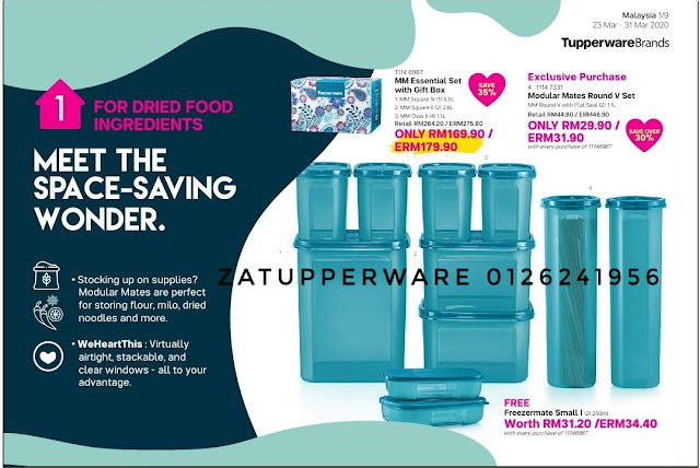 Tupperware Mini Leaflet 23rd March - 31st March 2020