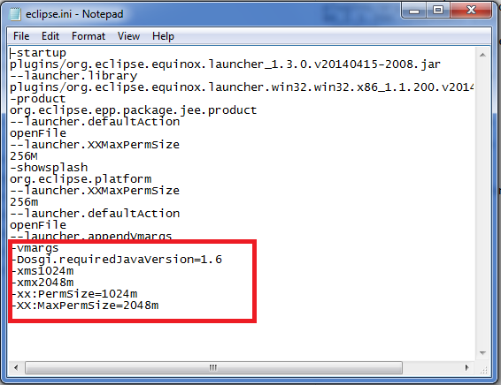 An internal error occurred during: