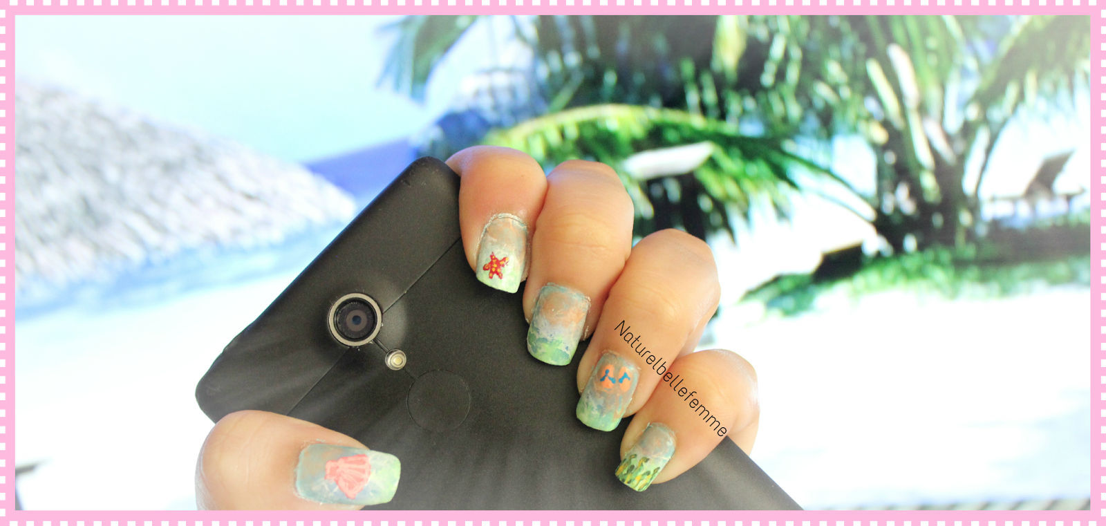 7. Nail Art with Tropical Theme - wide 4