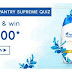 Amazon Pantry Supreme Quiz answer and win rs 5000