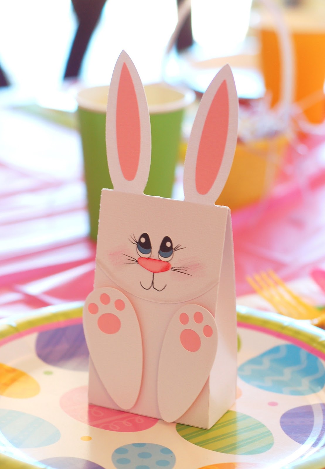 Paper Creations by Kristin: Easter Bunny Gift Bags