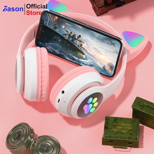 Tai nghe chụp tai hình tai mèo chính hãng thiết kế led cực đẹp Bảo hành đổi mới 6 Tháng 15 fa6fe0a8e aa46 4e82 9852