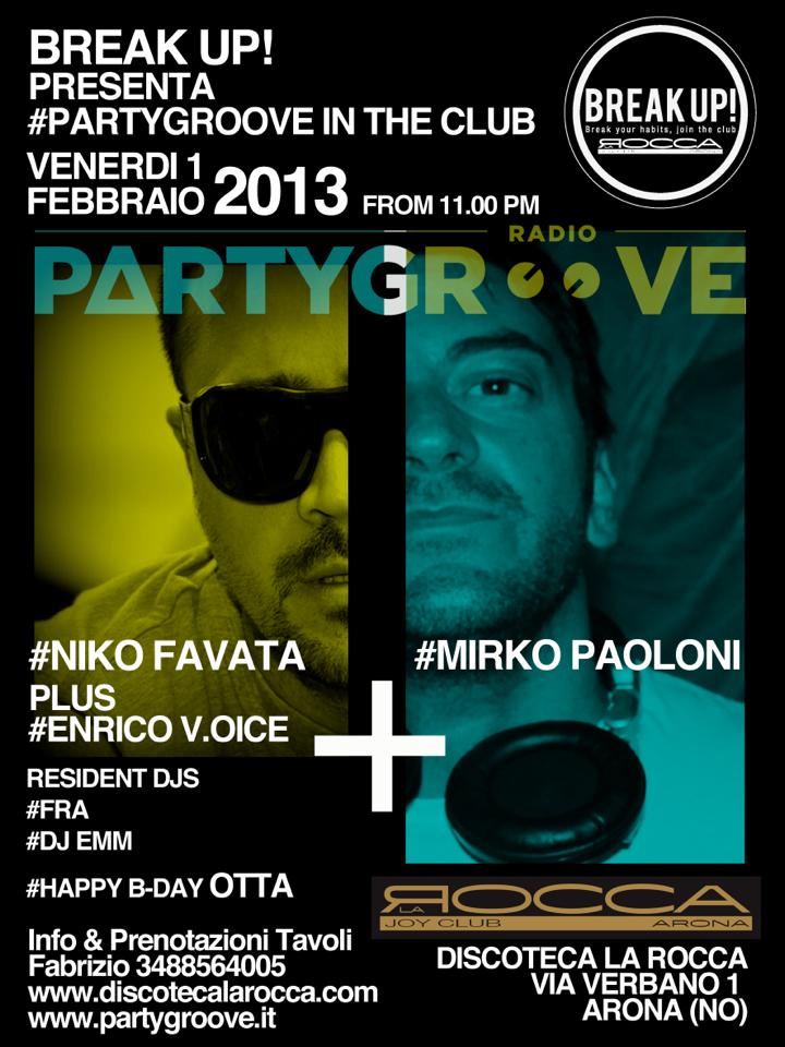 Discoteca La Rocca Gold Break Up! La Rocca Radio Party Groove Party