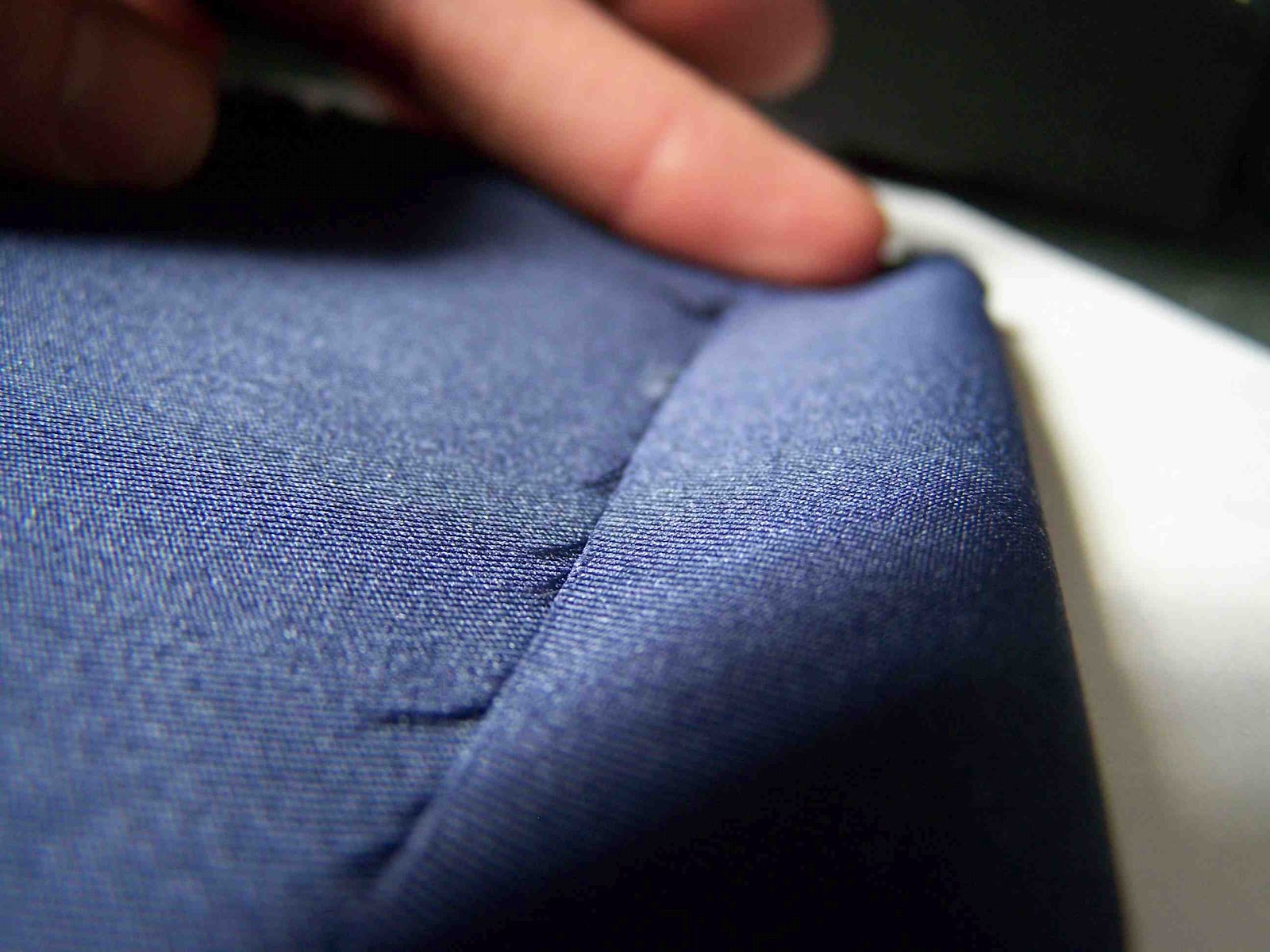 Made by Me. Shared with you.: Technique Tuesday: How to Sew and Serge a  Blind Hem