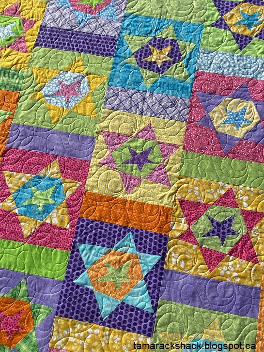 Tamarack Shack Five and Sixes Quilt