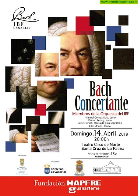 El Teatro Circo de Marte en La Palma acoge un concierto del International Bach Festival 2019