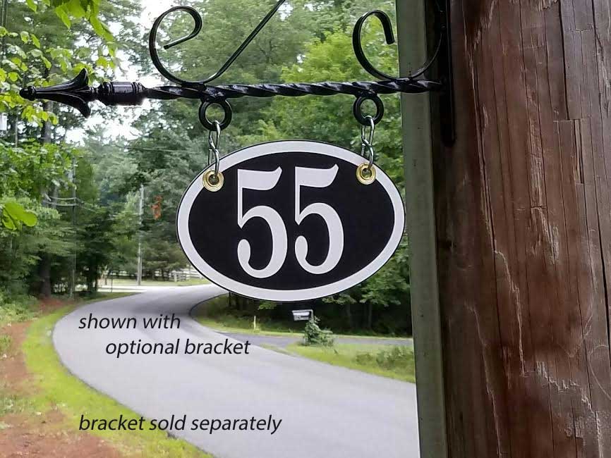 Hanging Address Sign
