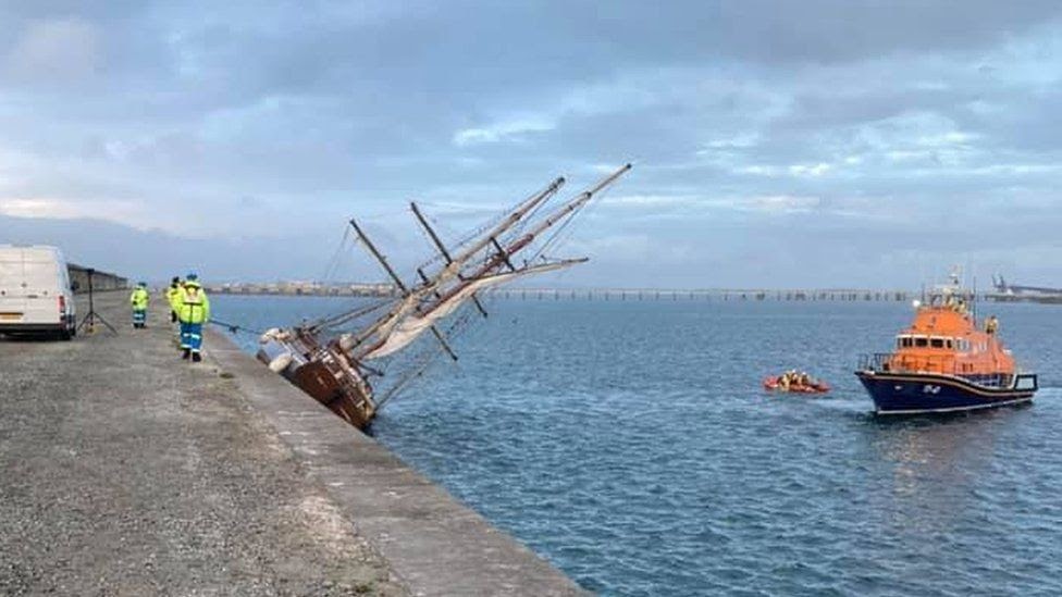 Liverpool Preservation Trust Zebu Tall Ship Sinks as Director Jumps Ship.