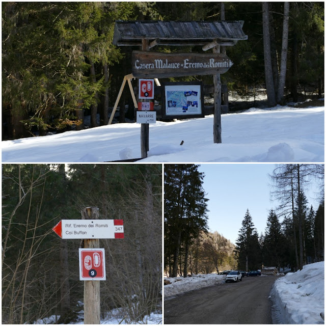 eremo dei romiti ciaspole inverno neve