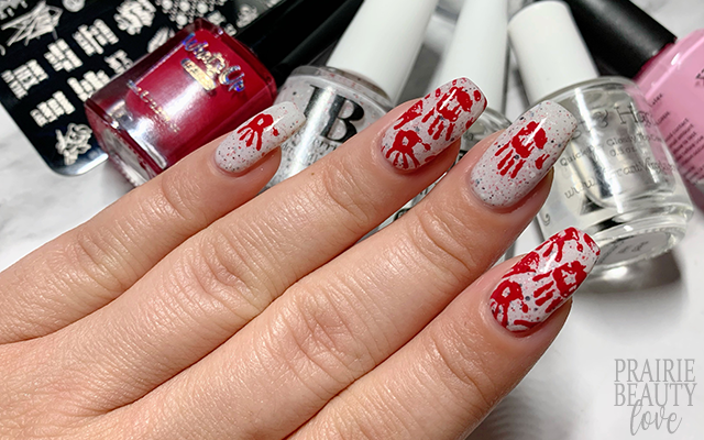 Halloween Nail Art: A Creepy Crime Scene Design | HuffPost Style