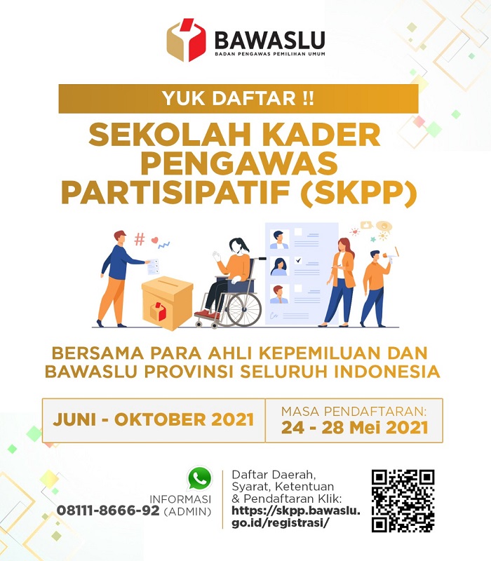Bangun Demokrasi dan Kepemiluan, Bawaslu Kota Yogyakarta Siapkan Sekolah Kader Pengawasan Partisipatif