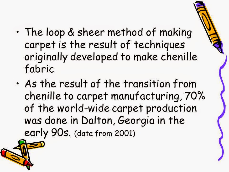 The History of Old Fashion Chenille