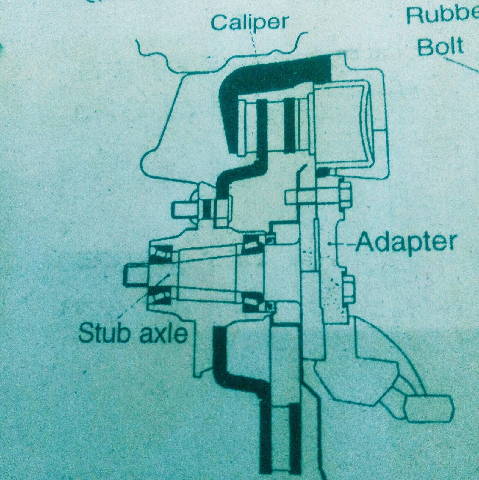 FLOATING CALIPER DISC BRAKE