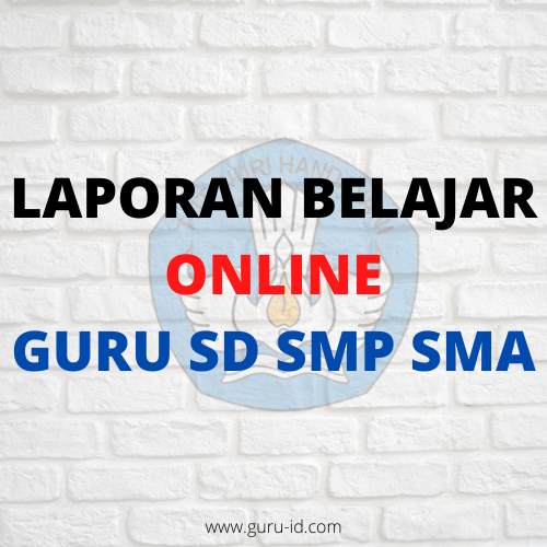 Contoh Laporan Belajar Online Daring Sd Smp Sma Info Pendidikan Terbaru