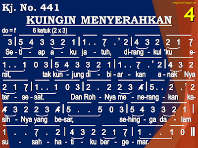 TouRoeroekan: Kidung Jemaat No. 441