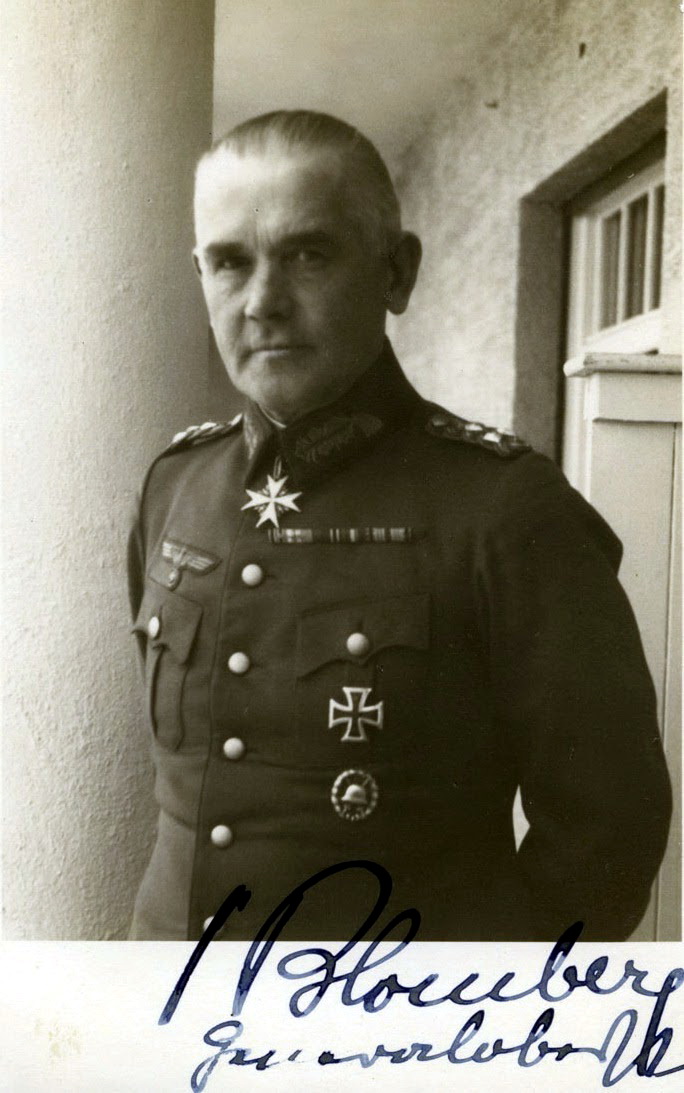 Men Of Wehrmacht Generalfeldmarschall Werner Von Blomberg