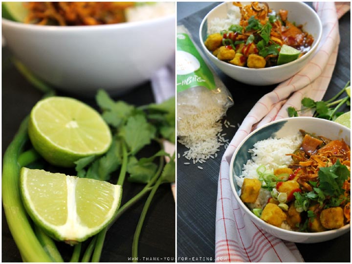 TYFE: Süß-scharfe Tofu-Bowl - Mit Rii Jii Bio-Reis | Werbung