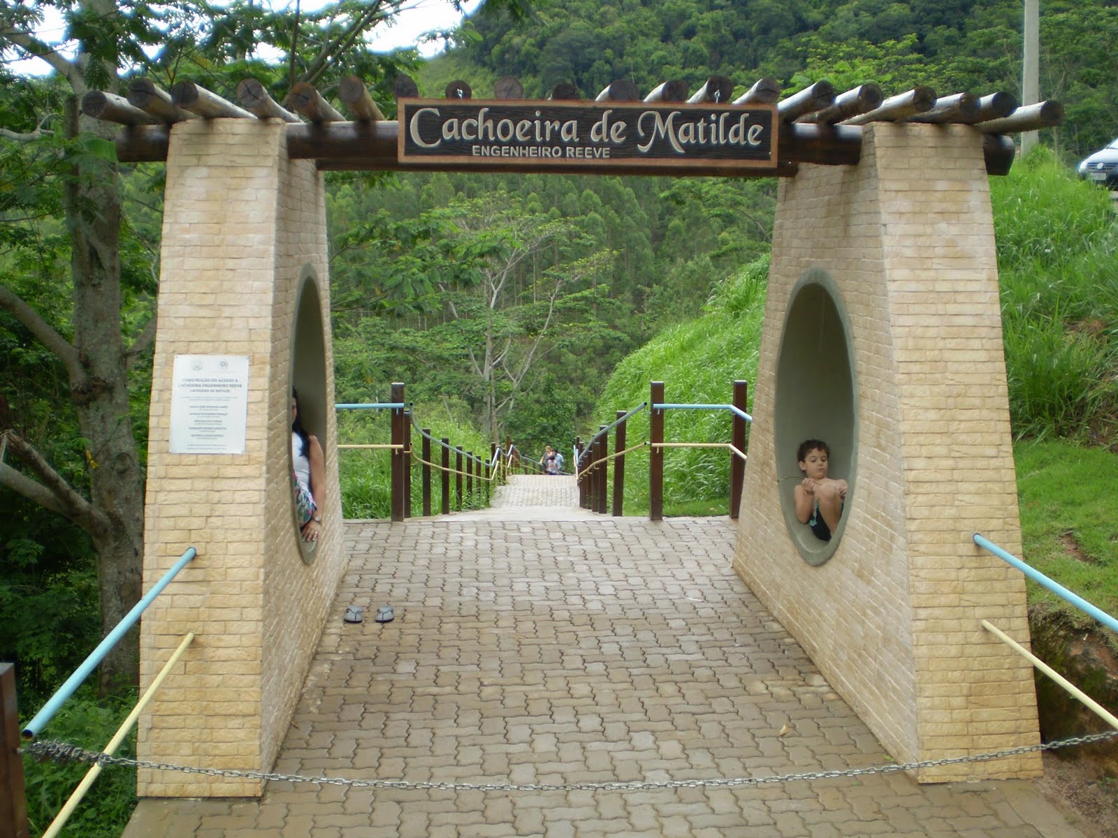 Diário do Engano Patrimônios de Alfredo Chaves ES Cachoeira de Matilde.