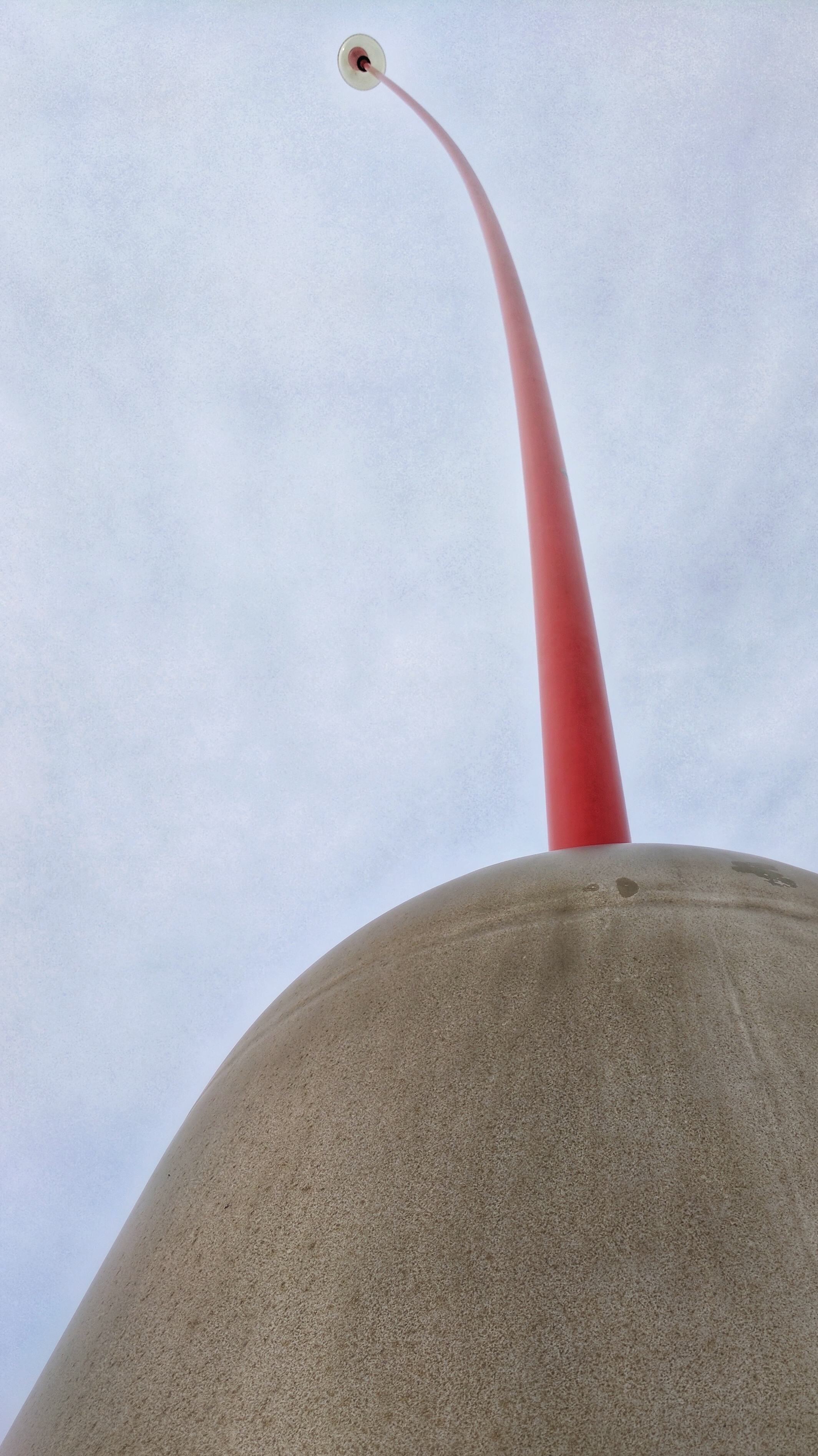 The Wind Wand is a 48-metre kinetic sculpture located in New Plymouth, New Zealand