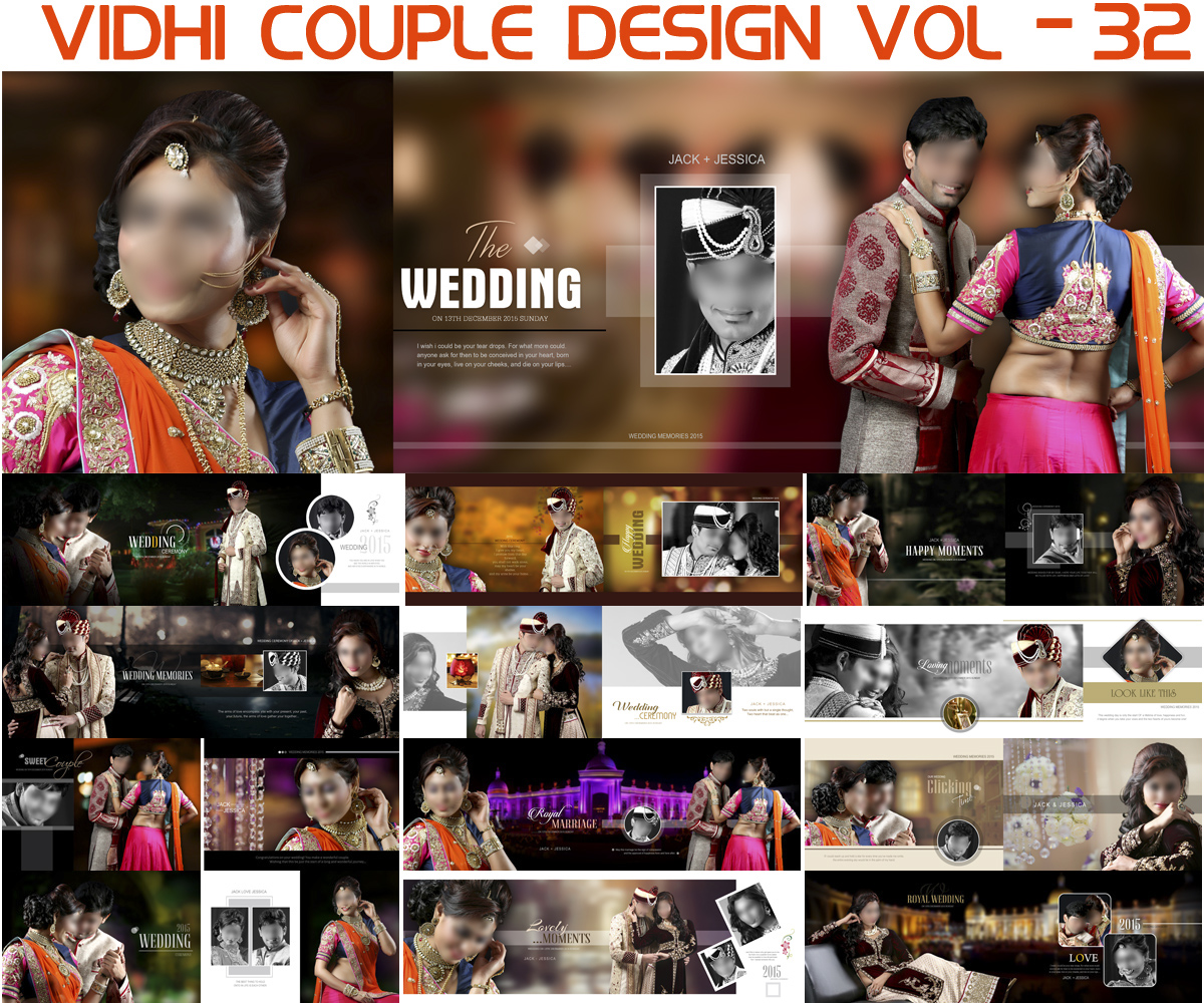 Karizma, Indigo, Canvera, Photobook, 12X36   and 12x18 PSD Templates