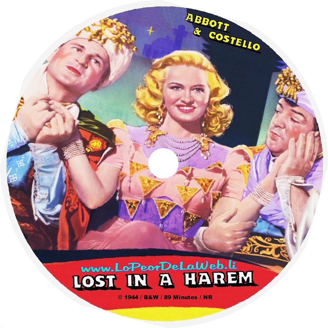 Abbott y Costello Perdidos en un Harén -1944-Lost In A Harem