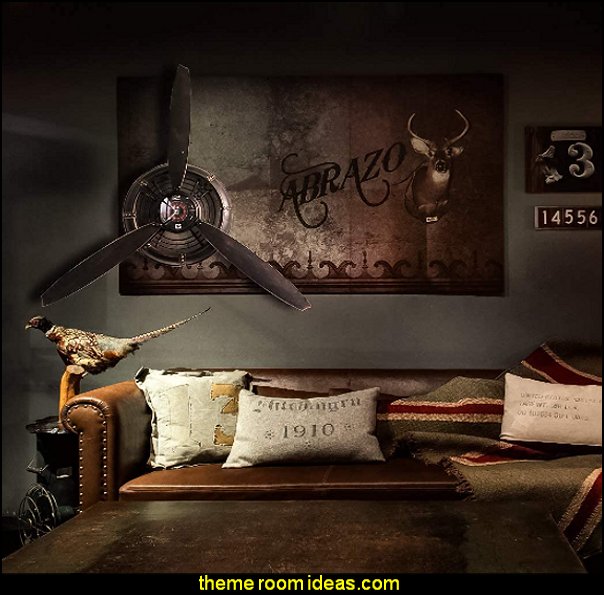 Vintage Airplane Propeller Wall Decor Aviation Airplane Wall Art Decor,Propeller