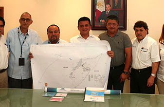 El Alcalde de Cozumel Fredy Marrufo fortalece relación interinstitucional con el INEGI