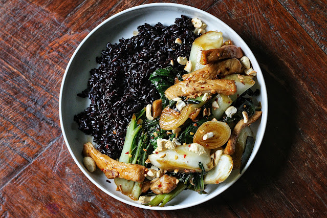 Pork and Bok Choy Stir Fry