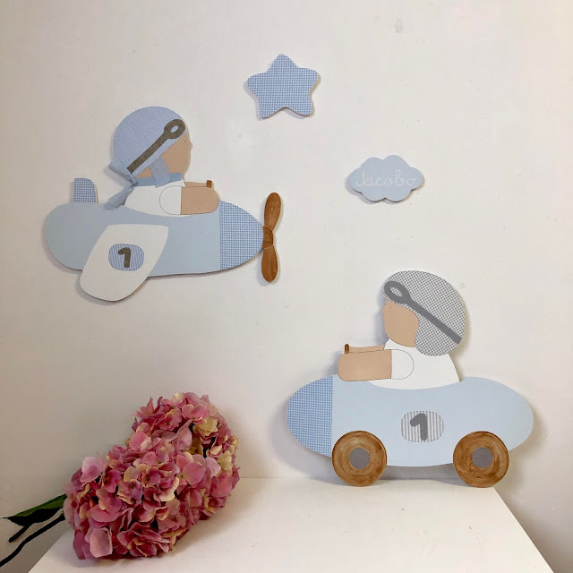 Ideas para decorar el cuarto de tu hijo con siluetas