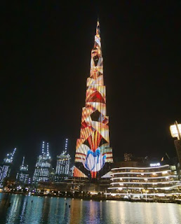 Burj Khalifa, Dubái, Emiratos Árabes Unidos.