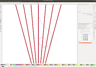 Inkscape - Smooth the curves.