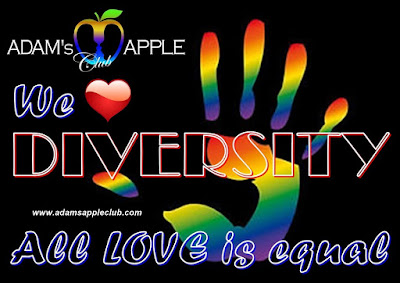 We LOVE DIVERSITY Adams Apple Gay Club Chiang Mai