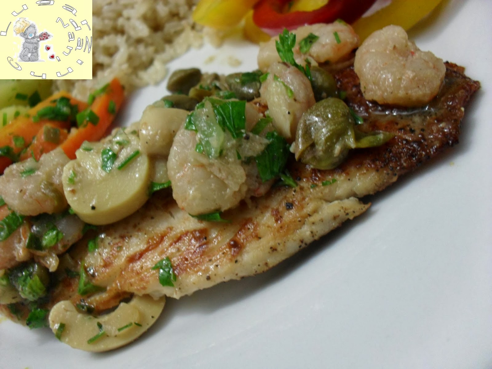 Cantinho da Nani Filé de Tilápia á Belle Meunière